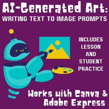 Preview of Lesson: Strategy for using text to image AI tools like Canva & Adobe Express