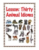 Lesson: Thirty Animal Idioms