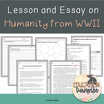 Preview of Essay on Humanity from World War II