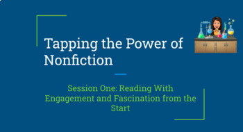 Preview of Lesson for Tapping the Power of Nonfiction Bend One Session One--Calkins