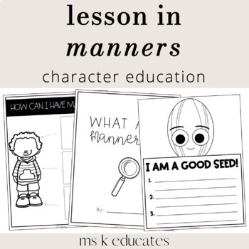 Preview of Lesson in Manners