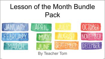 Preview of Lesson of the Month - Bundle Pack
