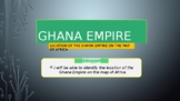 Location of Ghana Empire on Africa's Map