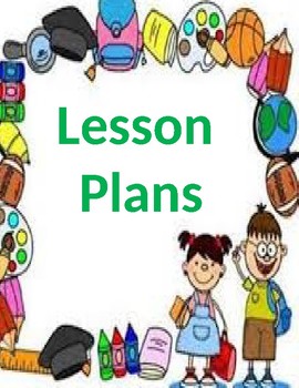 Lesson Plan Cover Page Design