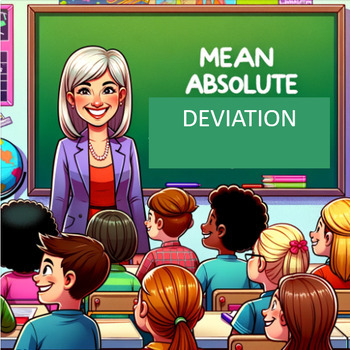 Preview of Lesson plan on MEAN ABSOLUTE DEVIATION (Super easy to follow)
