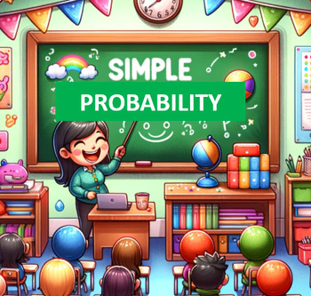 Preview of Lesson plan on SIMPLE PROBABILITY (Super easy to follow!)
