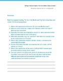 Lesson plan with Worksheet: "To live in the Borderlands" b