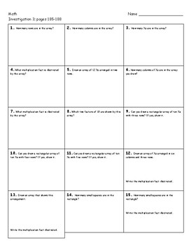 Lessons 21-40 student worksheet (aligned with 4th Grade Saxon Math)