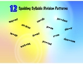 Syllable Division Patterns with Practice Sheets-Lessons fo