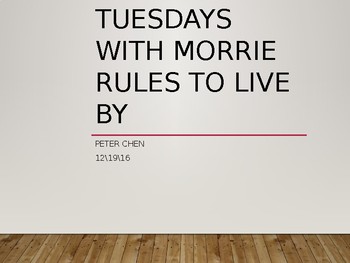 Preview of Lessons from Tuesdays with Morrie