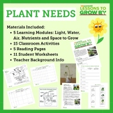 Plant Needs: Plant Science Lessons and Garden Activities