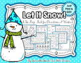 Let It Snow! No Prep Math & Literacy Pack for Winter & Christmas