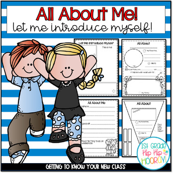 Preview of Back to School Let Me Introduce Myself with All About Me