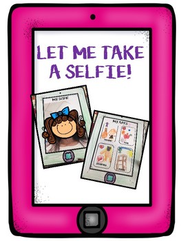 Preview of Let Me Take a SELFIE! *All About Me FREEBIE*