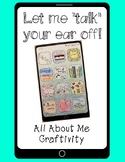 Let Me "Talk" Your Ear Off- All About Me Craftivity