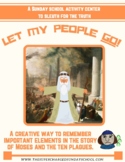 Let My People Go!  Moses Bible Activity (Moses, Exodus, 10