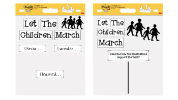 Preview of Let The Children March Anchor Chart