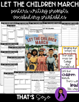 Preview of Let The Children March Read-Aloud Activities + DIGITAL (Upper Elementary)