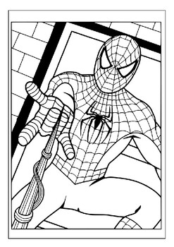Spider-Man Coloring Book for Kids: Coloring All Your Favorite Spider-Man  Characters (Paperback)