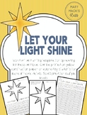 Let Your Light Shine | Word Art and Writing | Advent / Len