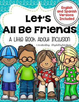 Preview of Inclusion, Kindness, Friends, Acceptance: A Little Book About Inclusion