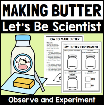 Preview of Let's Be Scientists: Making Butter
