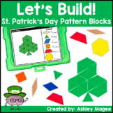 Let's Build - St. Patrick's Day Pattern Block Mats and Tas