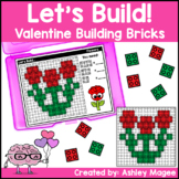 Let's Build - Valentine Building Brick Block Mats Fine Mot