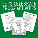 Let's Celebrate Frogs Activities and Printables | National