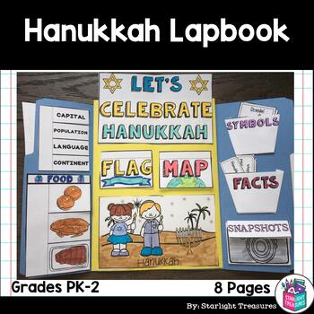 Preview of Let's Celebrate Hanukkah Lapbook for Early Learners - Christmas Around the World