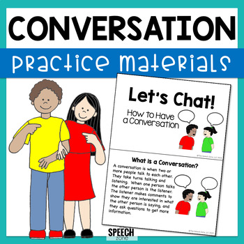 Preview of Conversation Skills Materials