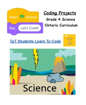 Preview of Let's Code Grade 4 Ontario Science: All Four Strands