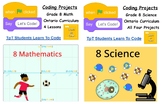 Let's Code: Grade 8 Ontario Math and Science Coding Bundle