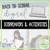 Let's Connect! - 5 Digital Back To School Activities 
