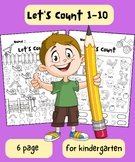 Let's Count : count the cute animals for kindergarten