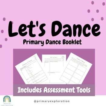 Preview of Let's Dance: A Dance Booklet for Primary