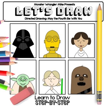 Preview of Let's Draw: Directed Drawing - May the Fourth Be With You