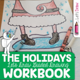 Let's Draw! Holiday Workbook - Drawing Guide & Coloring Sh