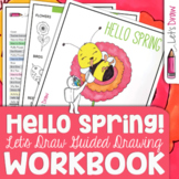 Let's Draw! Spring Activity and Coloring Sheets - Children