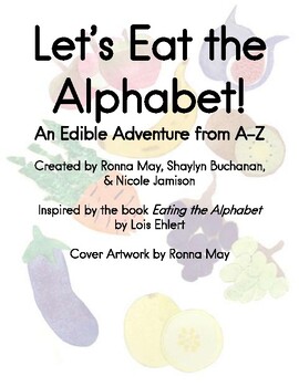 Preview of Let's Eat the Alphabet! Alphabet Bundle