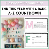 Let's End The Year With a Bang A-Z Countdown and Display B