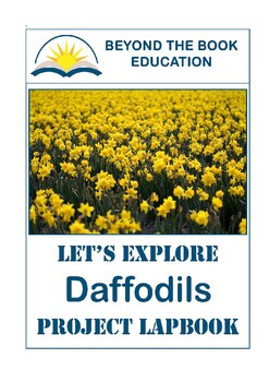 Preview of Let's Explore Daffodils Project Lapbook