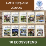Let's Explore Series Nature Journals: 10 Ecosystems Bundle