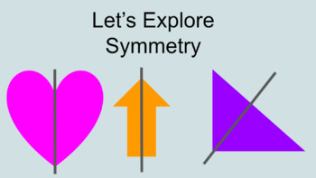 Preview of Let's Explore Symmetry