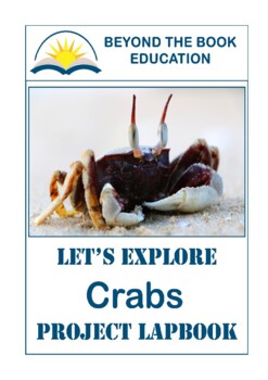 Preview of Let's Explore True Crabs Lapbook & Unit Study