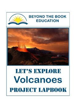 Preview of Let's Explore Volcanoes Project Lapbook Pack