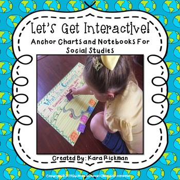 Preview of Let's Get Interactive: Anchor Charts and Notebooks for Social Studies