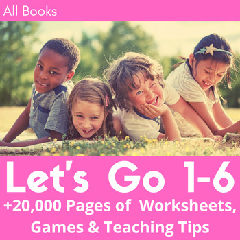 Preview of Let's Go 1-6 Worksheet & Game Bundle - Save 40% (+20,000 Pages!)