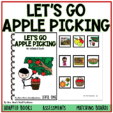 Let's Go Apple Picking- Adapted Book