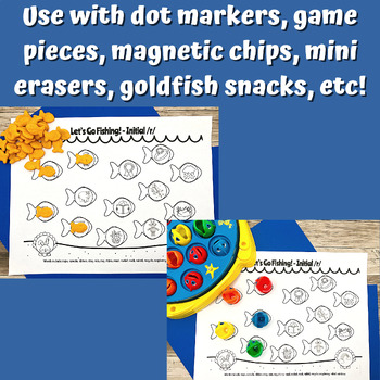 Let's Go Fishing! Articulation Printable Spring Summer Speech Therapy  Activity